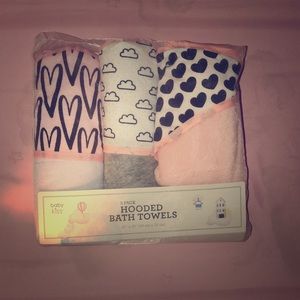 Baby hooded bath towels